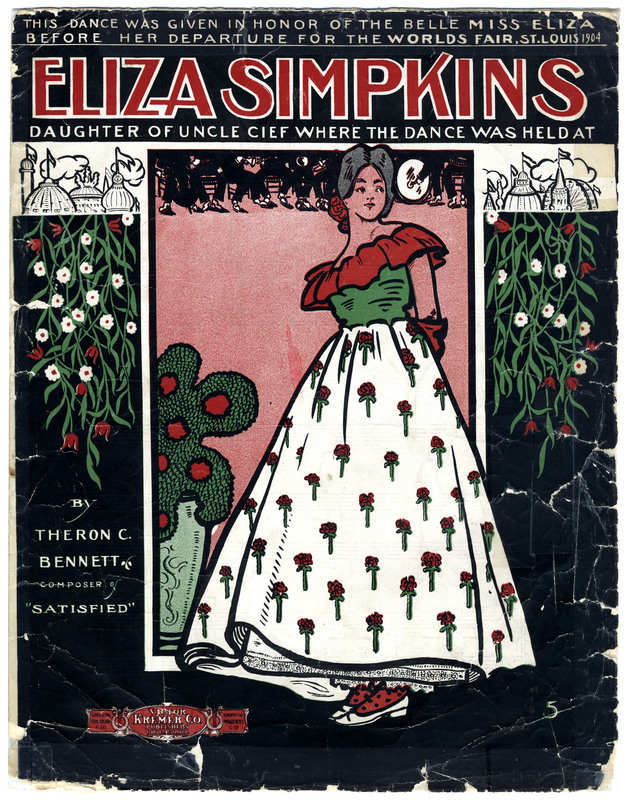 Eliza Simpkins : daughter of Uncle Cief where the dance was held at / by Theron C. Bennett