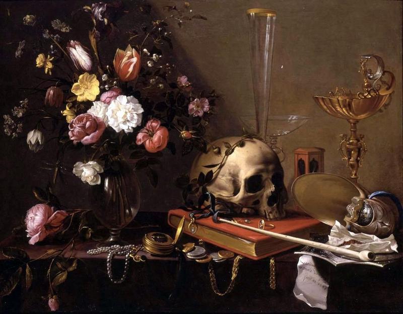 Utrecht Still Life with Bouquet and Skull.JPG