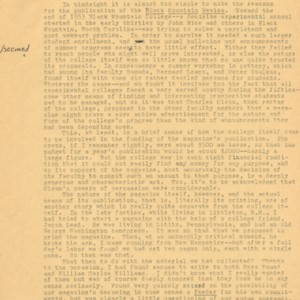 Introduction to the AMS Press reprint of <em>Black Moutain Review</em> by Robert Creeley
