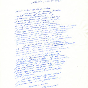 <p class="p1">Samuel Beckett to Henry Wenning, 22 May 1964<span class="Apple-converted-space">&nbsp;</span></p>