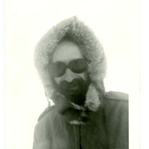 Donald Finkel in Antarctica, January 1970