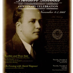 "Theodore Roethke Centenary Celebration"