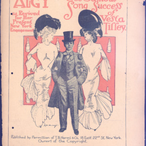 Algy : the famous song success of Vesta Tiffey : as revived for her present New York engagement 