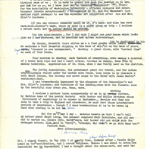 Typed letter, signed from Marianne Moore to Mona Van Duyn, June 8, 1967
