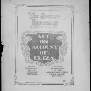 All on account of Eliza : romance from Billee Taylor
